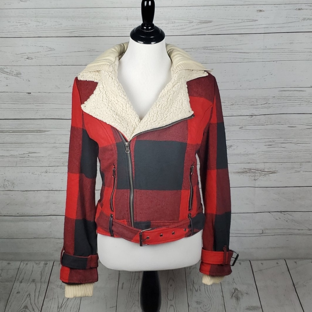 HP🎉Jack by BB Dakota plaid sweater jacket